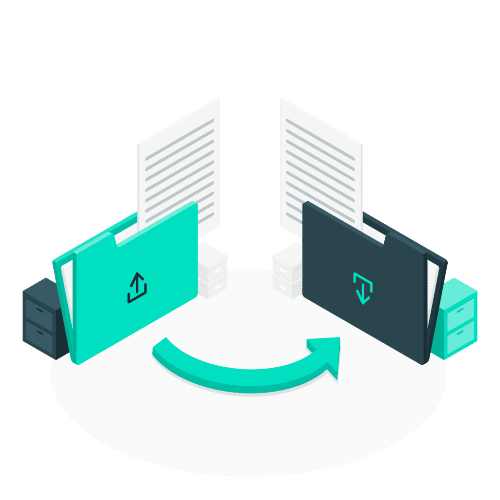 documents-paper-data-upload-and-transfer