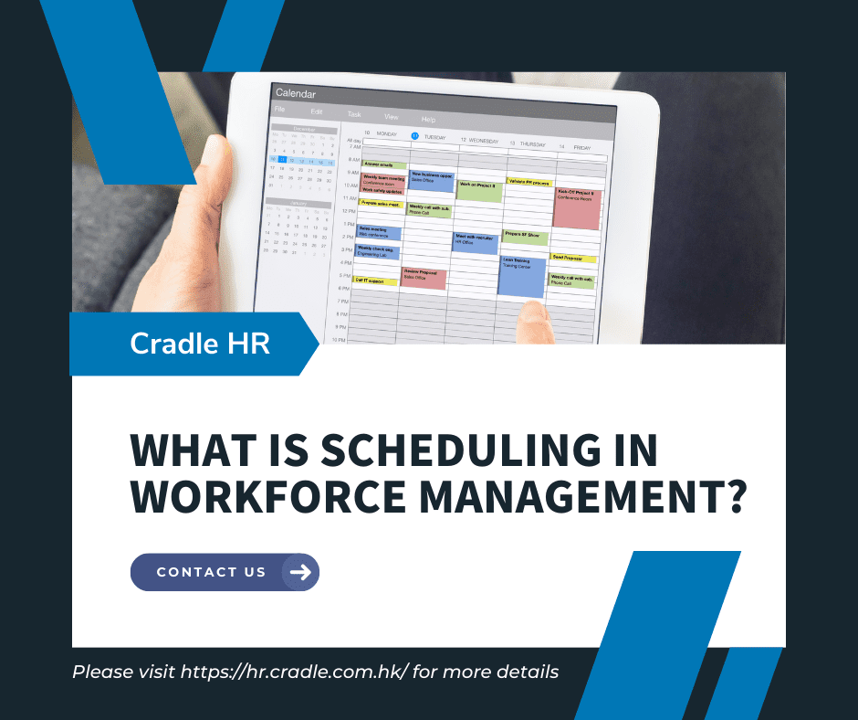 - ENG T What is scheduling in workforce management